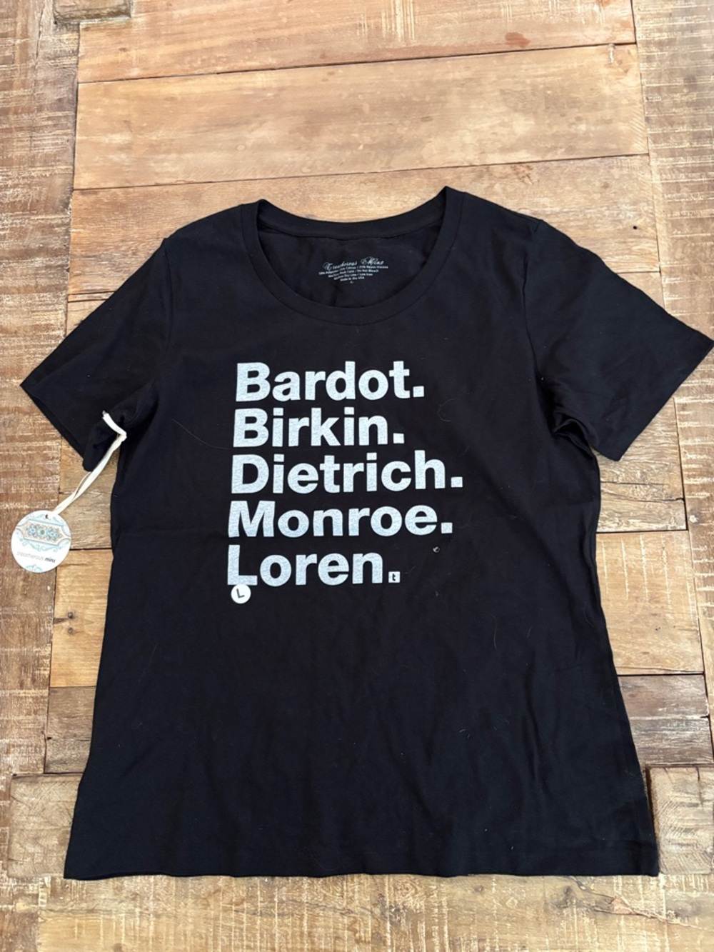 Treacherous Minx Bardot … Tee NWT